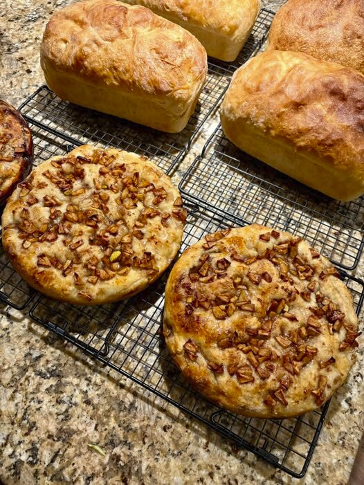 Freshly baked specialty sourdough